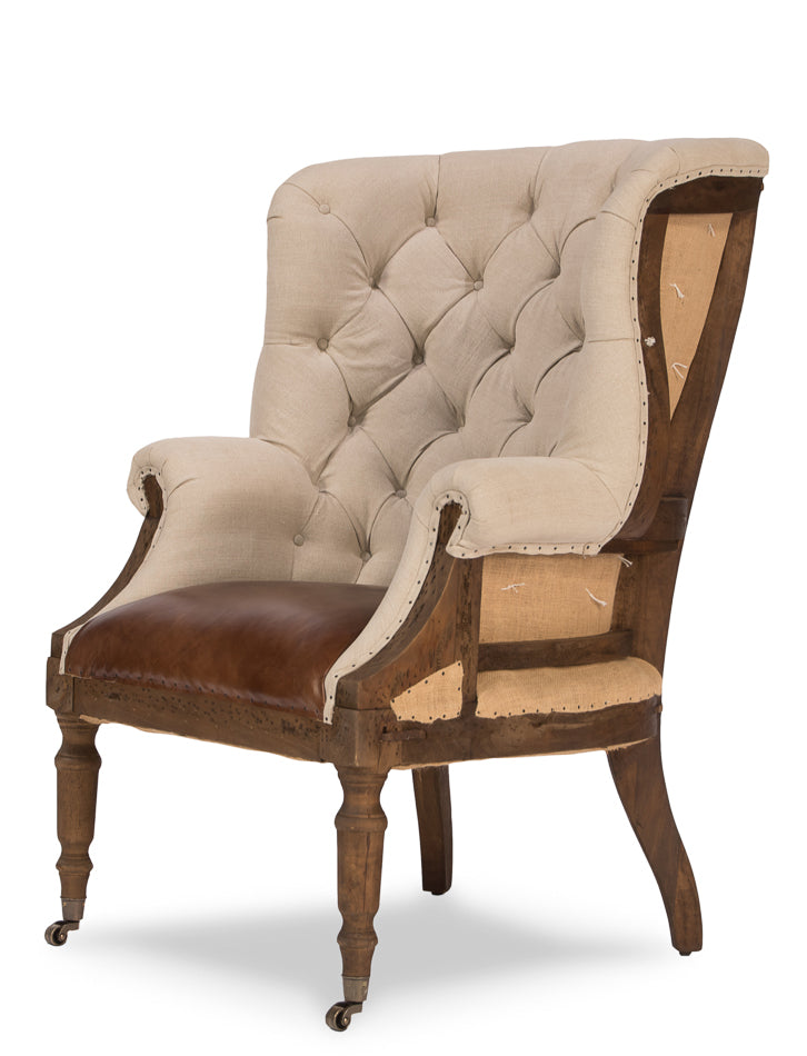 deconstructed welsh chair for sale, restoration hardware deconstructed chair