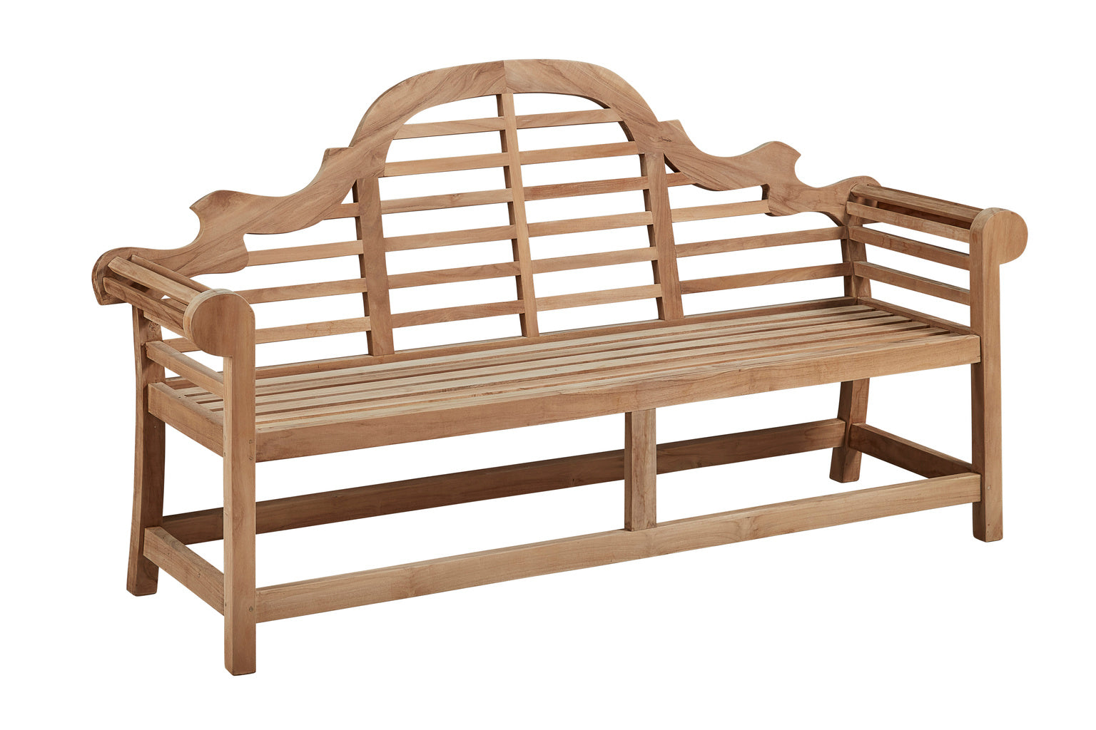 Wooden English Outdoor Bench, Teak Wood Garden Outdoor Bench for sale