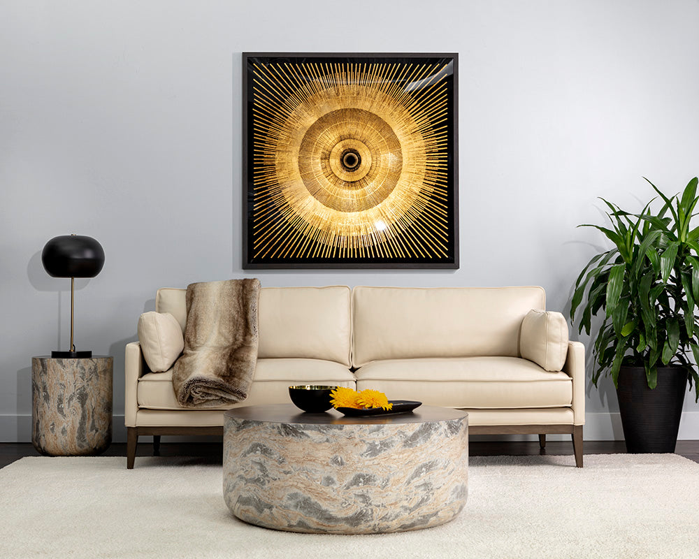 Brilliance - 48" X 48" - Charcoal Frame
