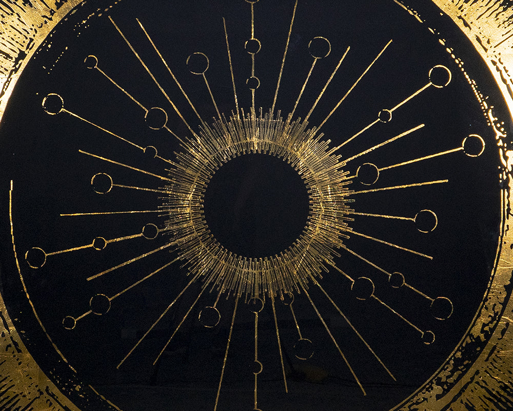 Luminosity - 48&quot; X 48&quot; - Charcoal Frame