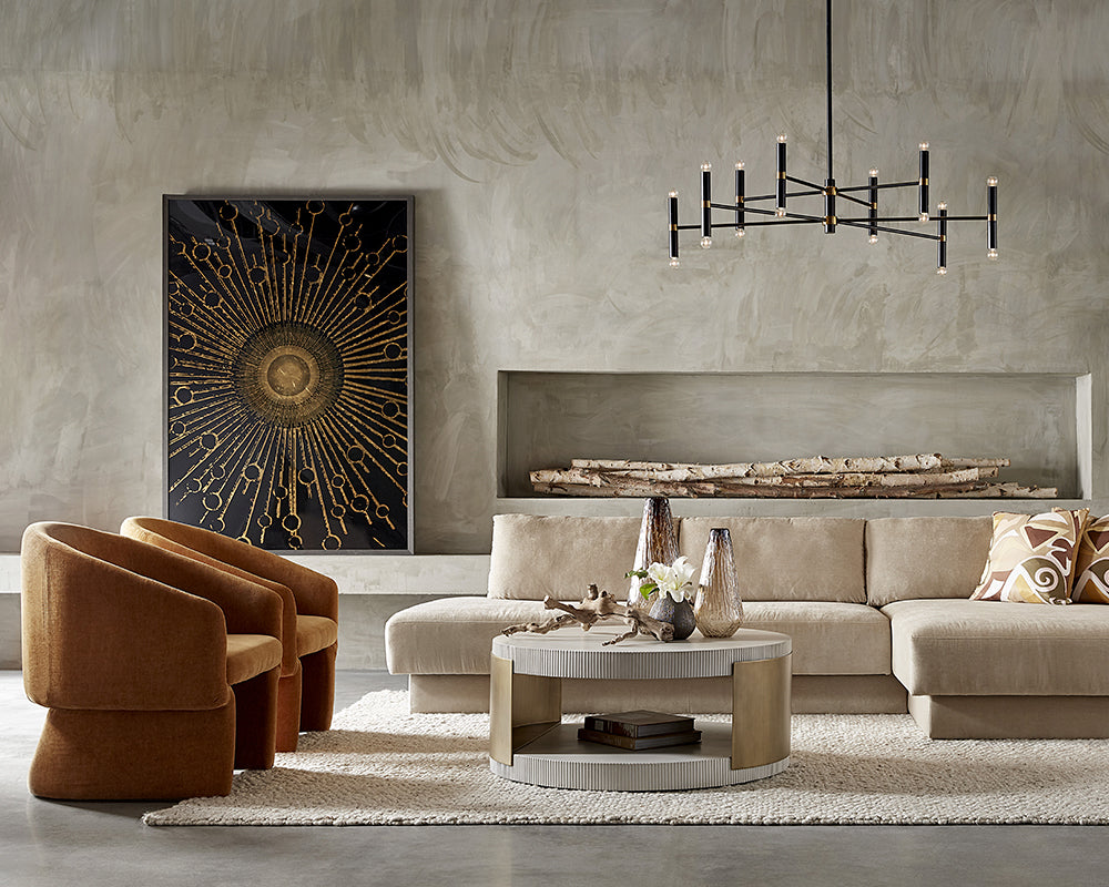 Supernova - 72&quot; X 48&quot; - Charcoal Frame