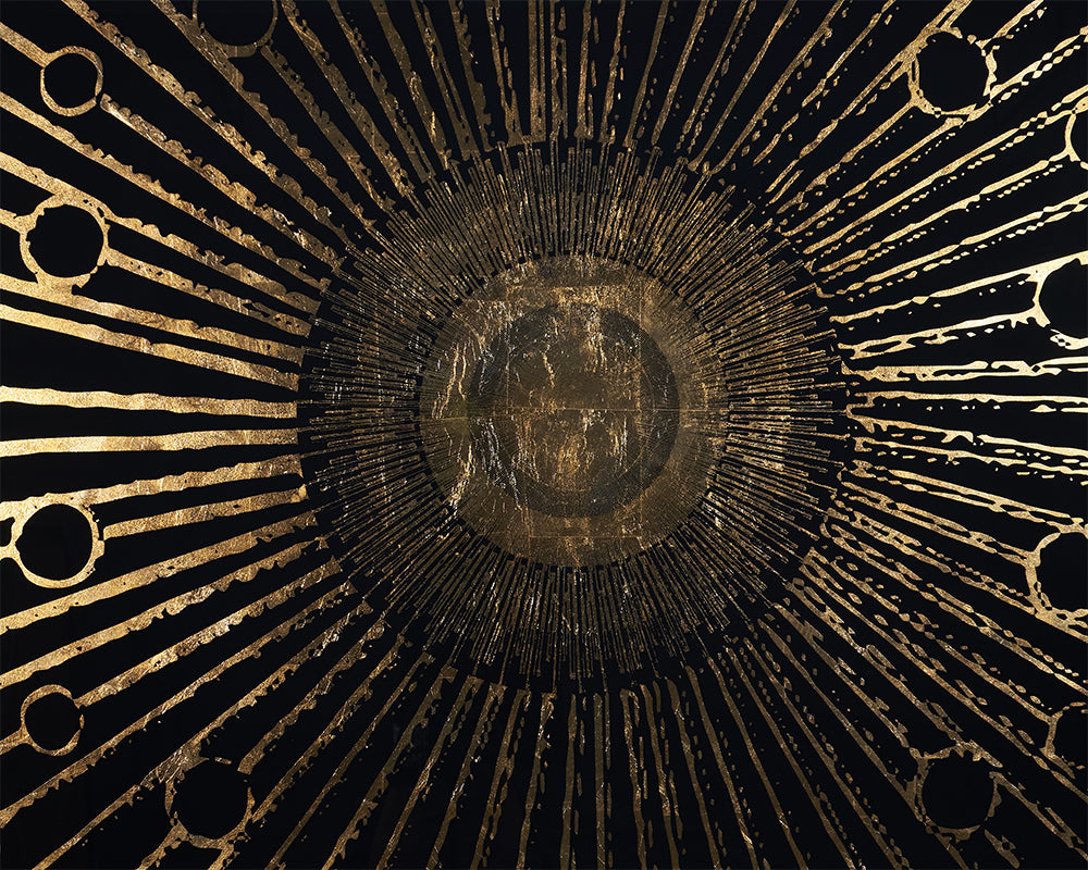 Supernova - 72&quot; X 48&quot; - Charcoal Frame