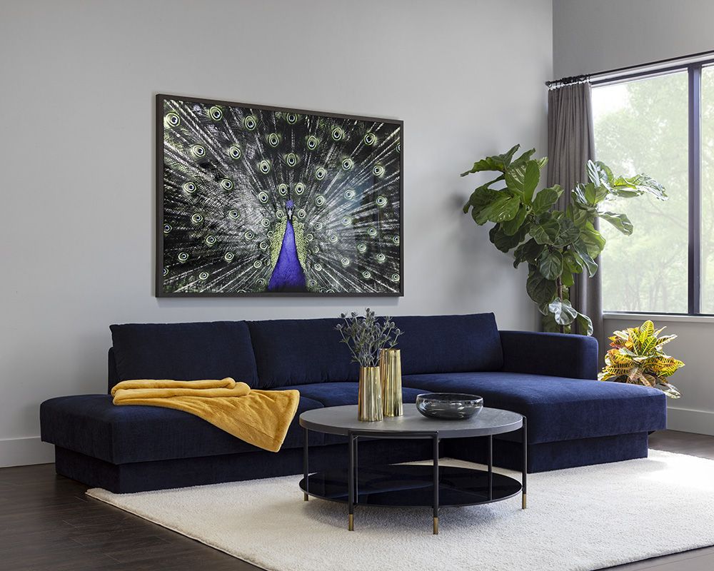 THE PEACOCK LARGE REFLECTIVE PRINT FOR SALE, THE ALLEY EXCHANGE ART FOR SALE