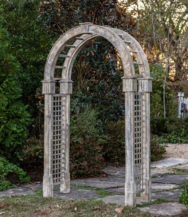 Aged Iron Garden Arbor for sale, Aged Iron Conservatory Facade