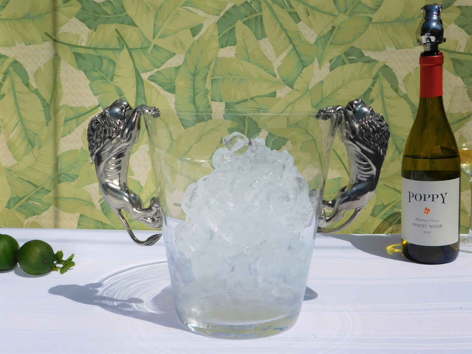 Lion Handle Ice Bucket