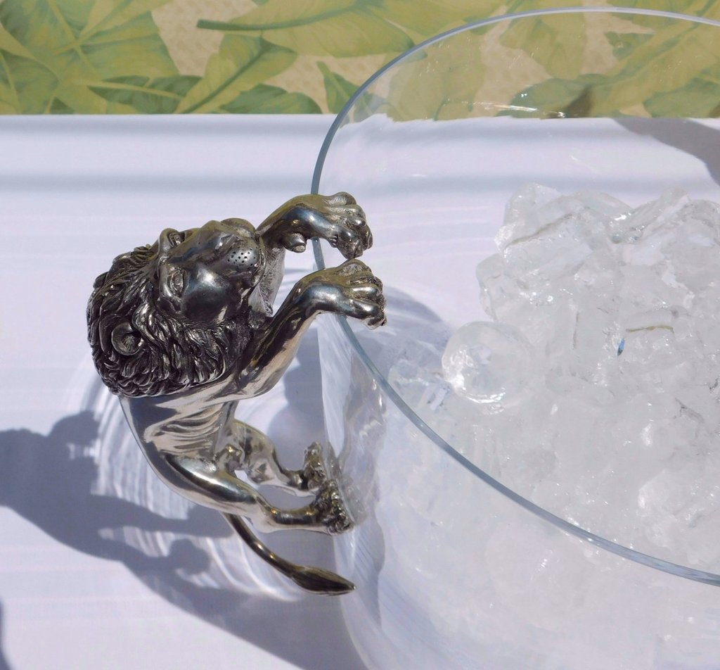 Lion Handle Ice Bucket