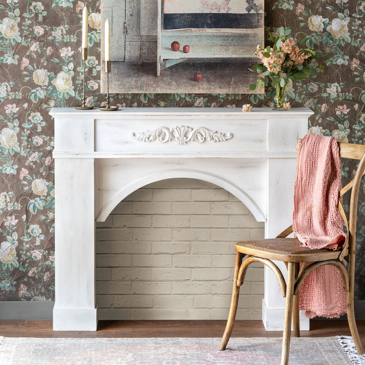 French Country Fireplace Mantel