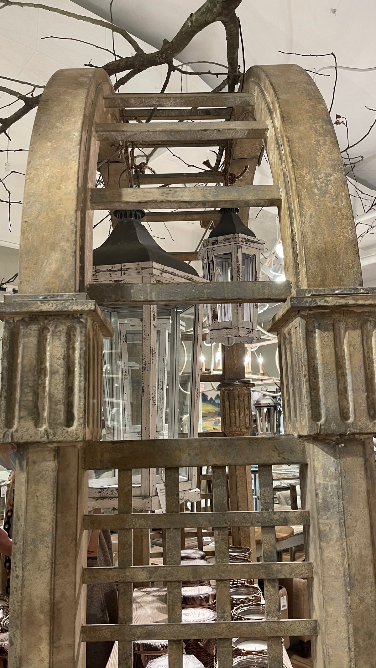 Vintage Iron Garden Arbor for sale, Estate Arbors for sale