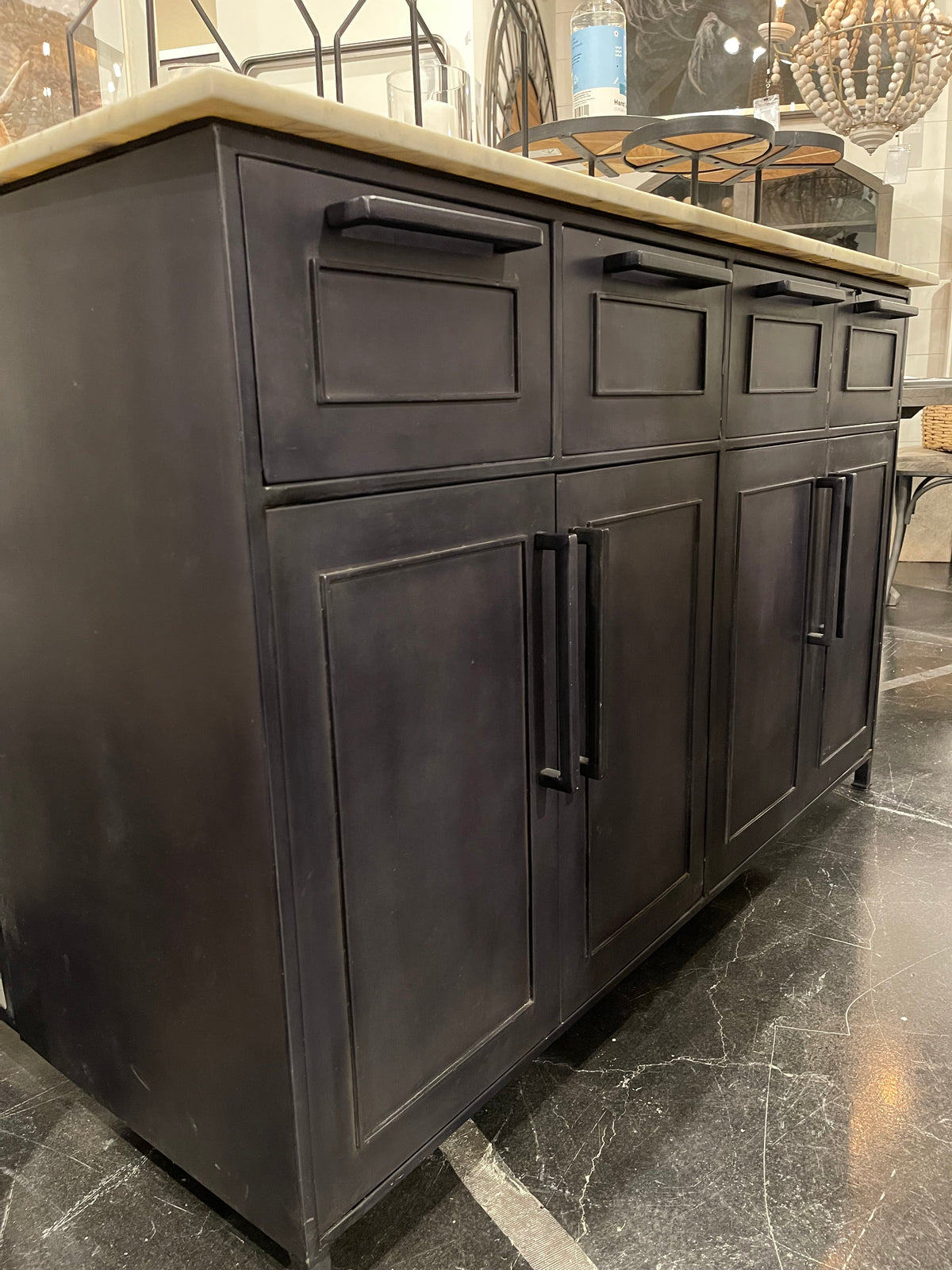 Montone Marble Top Island