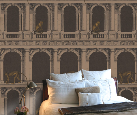 Cole & Son Fornasetti wallpaper Frutto Proibito Wallpaper 4 Colours