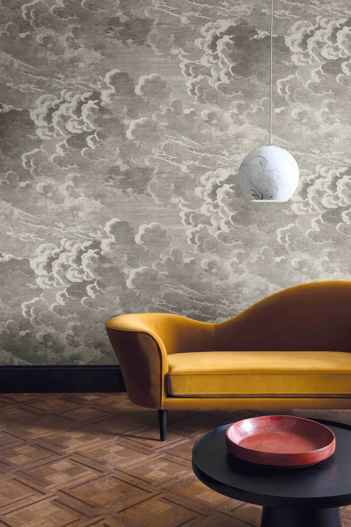 cole and son nuvolette mural black / white, cole and son wallpaper for sale in the usa