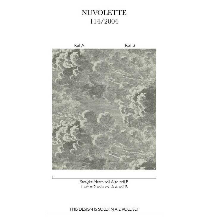 Nuvolette Black/White - Cole &amp; Son