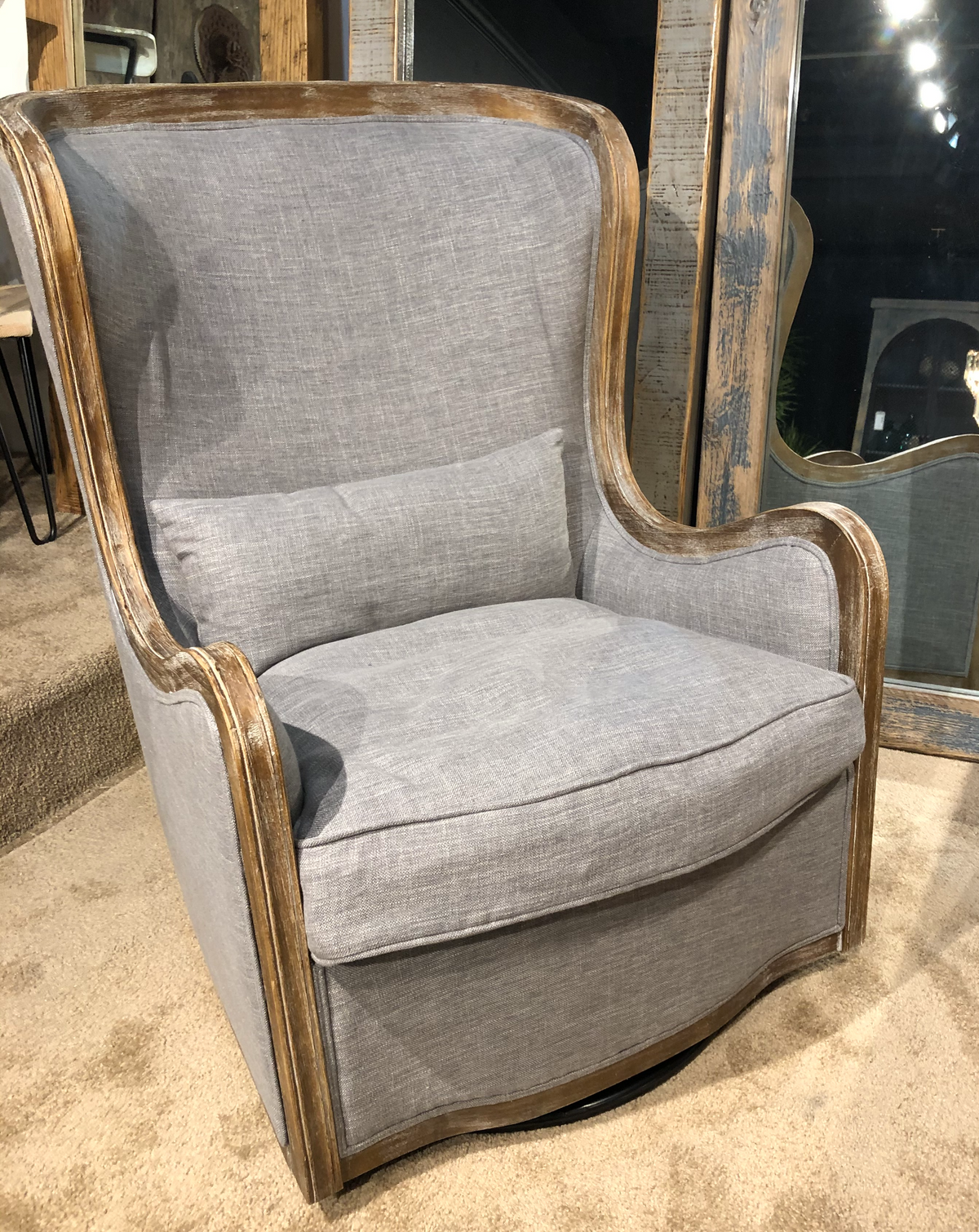 Marmont Wingback Swivel Chair