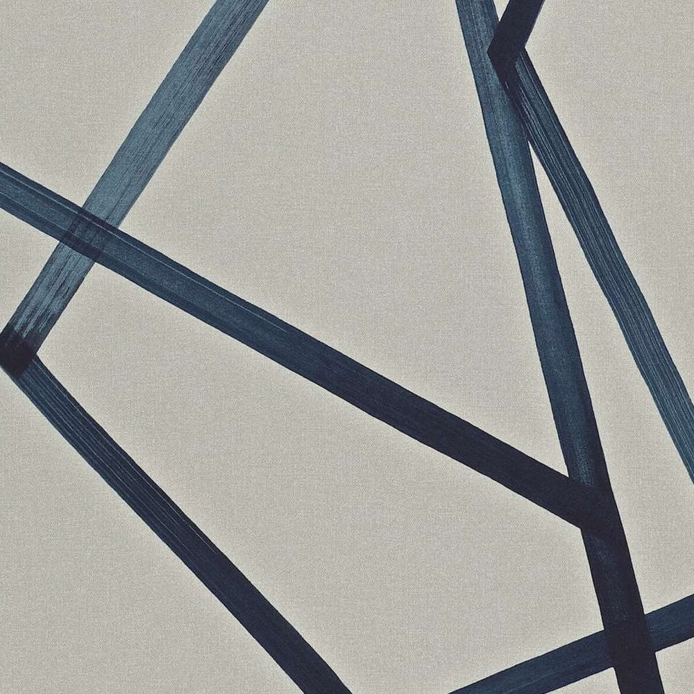 Harlequin Sumi Wallpaper, Linen/Indigo