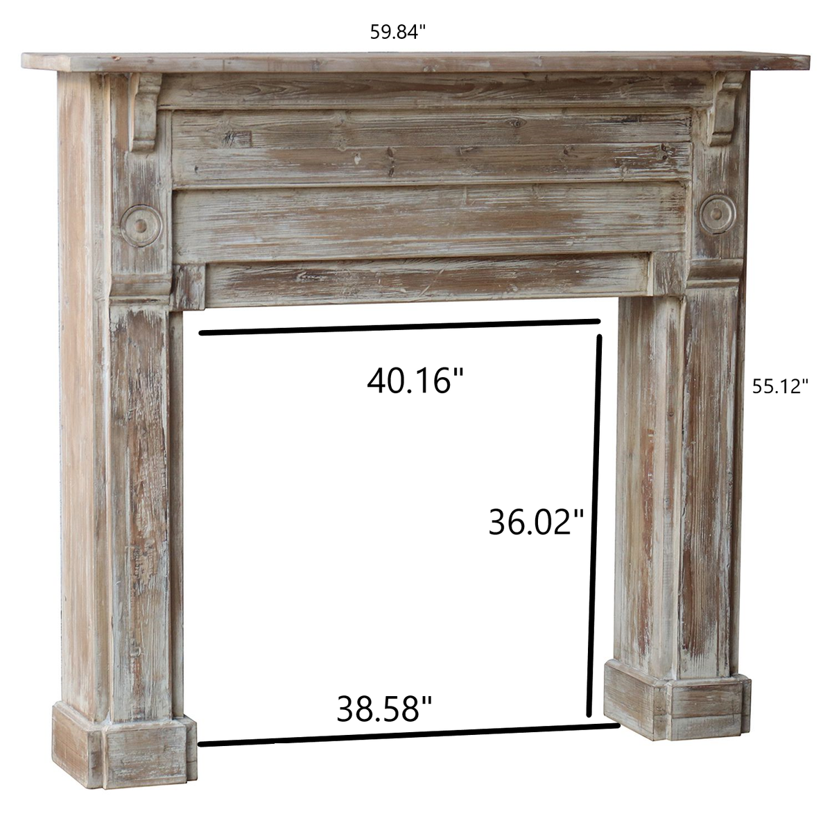 Heritage House Fireplace Mantel