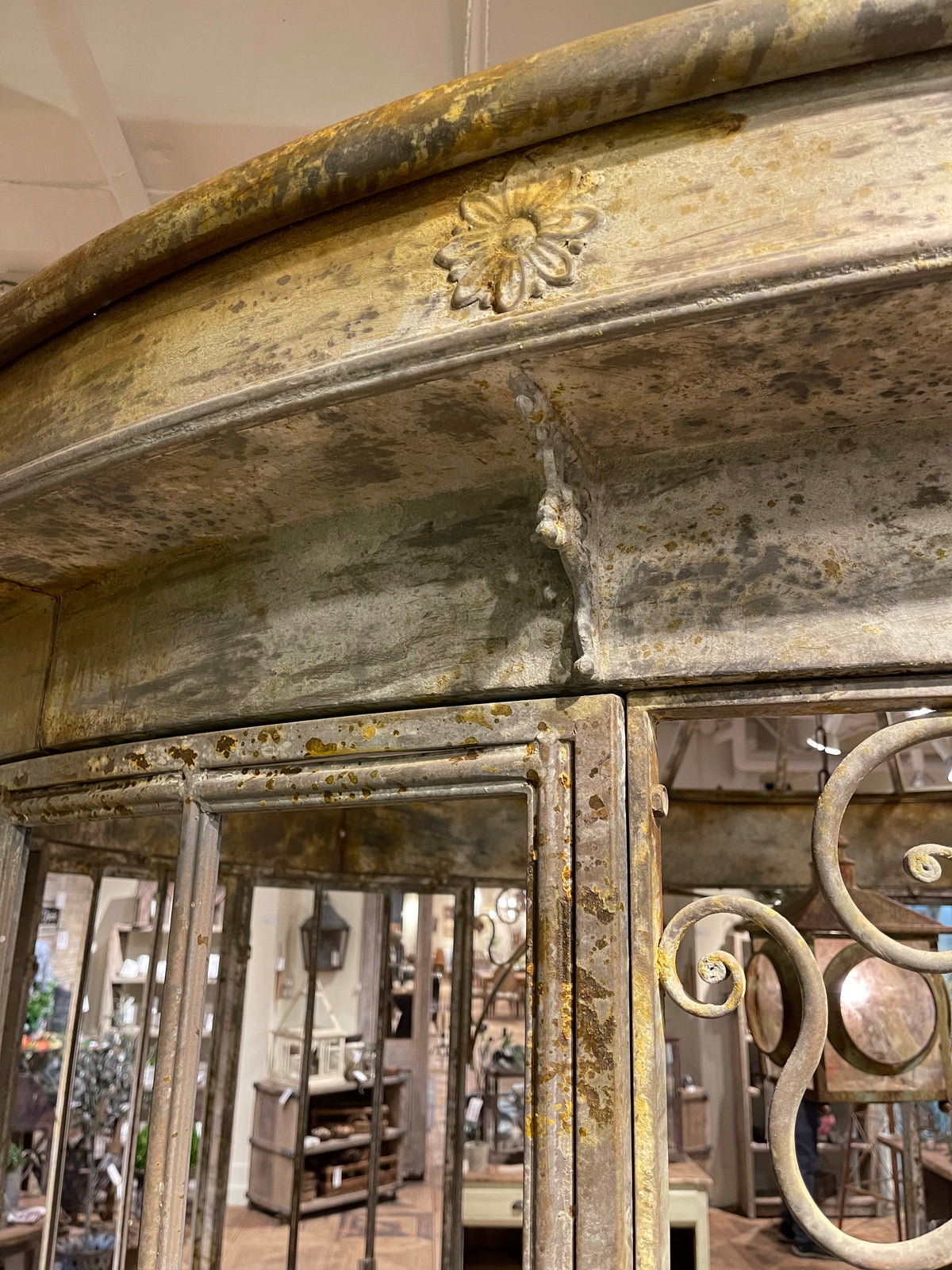 Vintage Iron Gazebos for sale the alley exchange, The Alley Exchange aged Iron conservatory